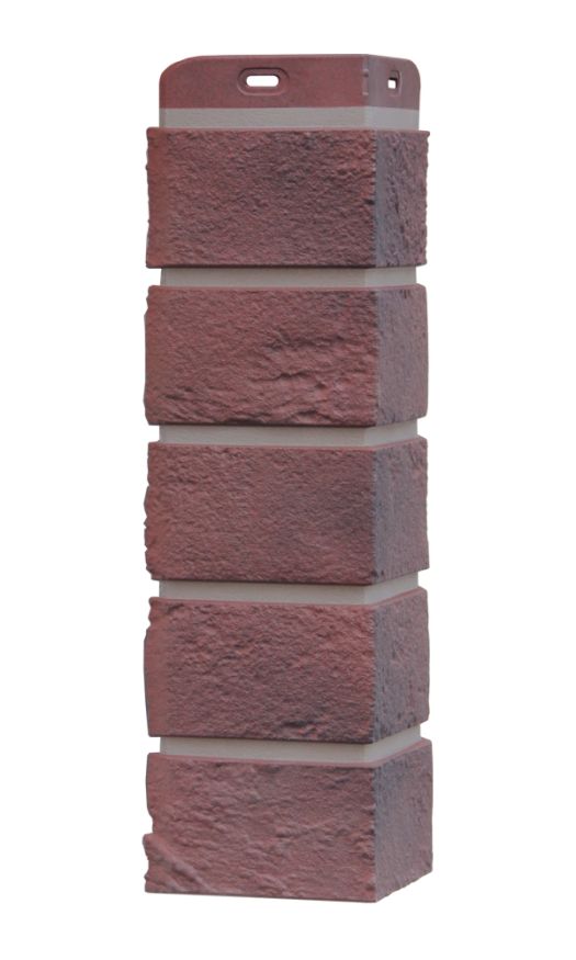 Угол наружный Grand Line, Состаренный кирпич Design Plus, Кофе (Темно-бежевый шов) купить в Сочи