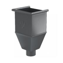 Водосборная воронка удлиненная Aquasystem RR 23 Маренго 125/90