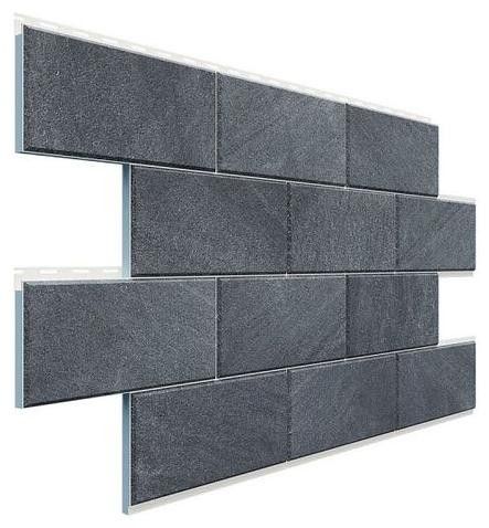 Фасадная термопанель Доломит Дагестанский камень, Графит купить в Сочи