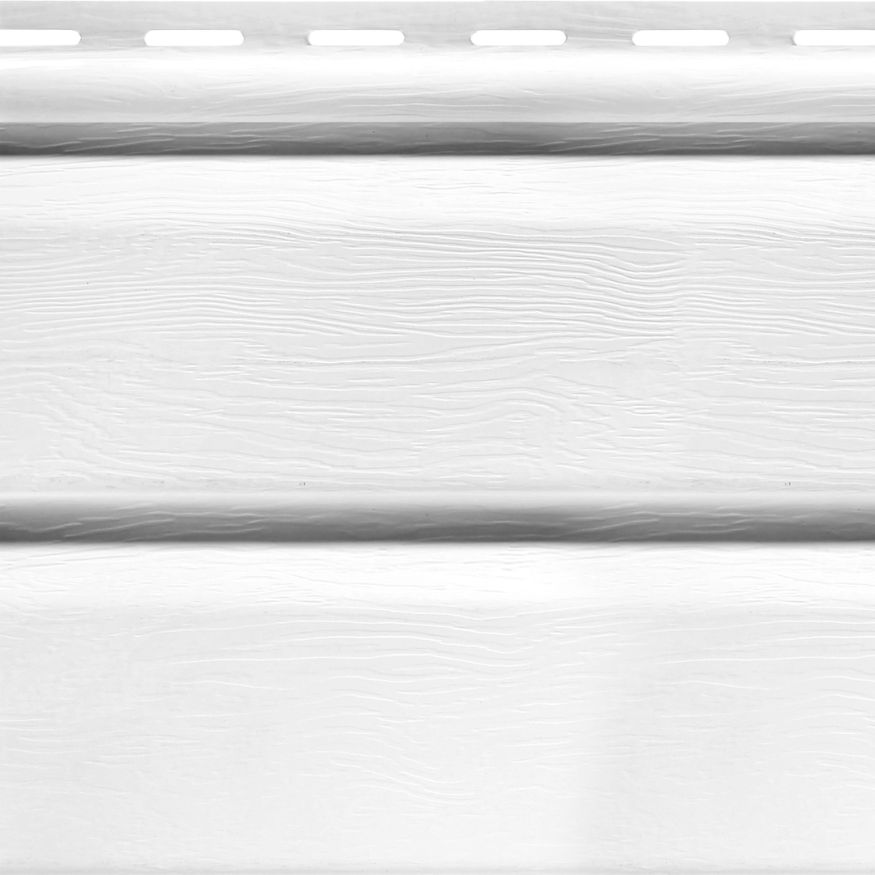 Виниловый сайдинг Fineber Standard Белый купить в Сочи