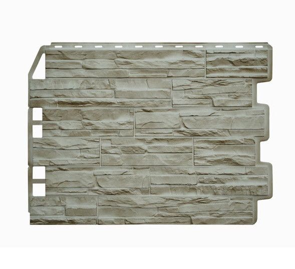 Фасадная панель Fineber, Скол 3D, Цвет: Светло-бежевый купить в Сочи