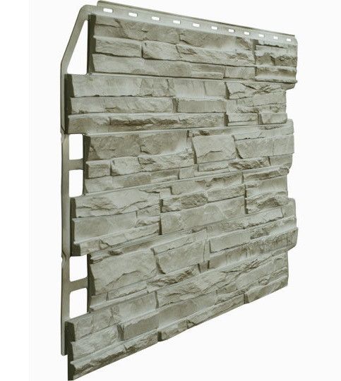 Фасадная панель Fineber, Скол 3D, Цвет: Светло-бежевый купить в Сочи