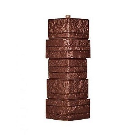 Угол T-Сайдинг, Альпийская Сказка Коричневый купить в Сочи