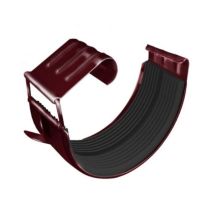 Соединитель желоба Grand Line, Вишневый (RAL 3005)