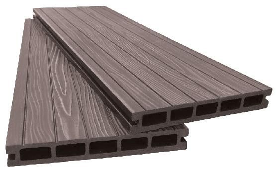 Террасная доска ДПК 3D AYTECHPLAS 160x22 шоколадная купить в Сочи