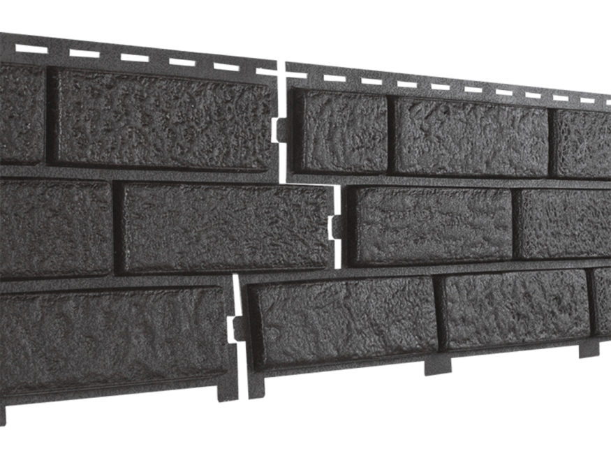 Фасадные панели Ю-Пласт, Кирпич Стоун Хаус, Коричневый купить в Сочи