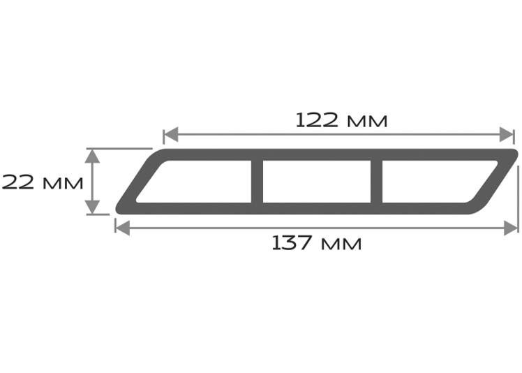 Доска Ромбус 3D ДПК Outdoor STORM дубовый купить в Сочи