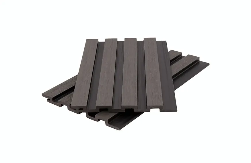 Стеновая панель брусковая из ДПК Polivan Group CO-EX MIX, Grey dark купить в Сочи