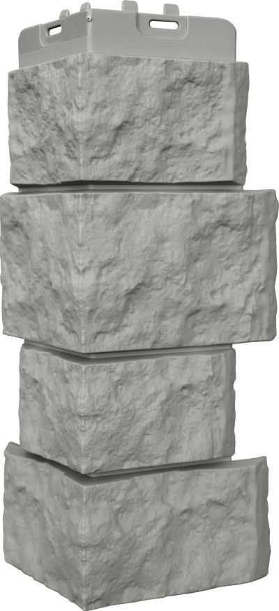 Угол наружный Grand Line, Дикий камень Classic, Серый купить в Сочи