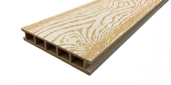 Террасная доска из ДПК Faynag ALBERO цвет тик купить в Сочи