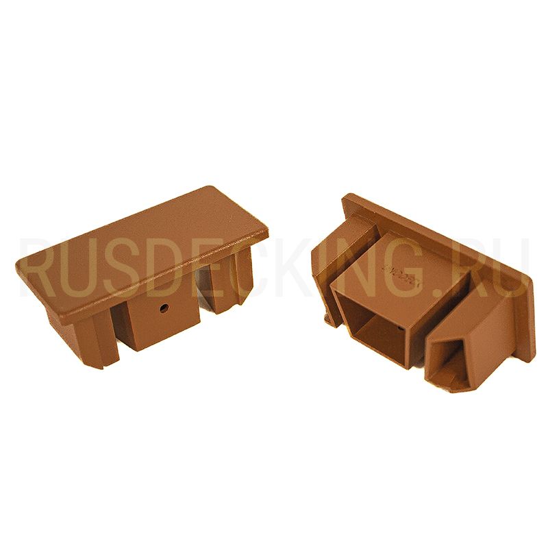 Заглушка для перил торцевая RusDecking Unodeck Орех купить в Сочи