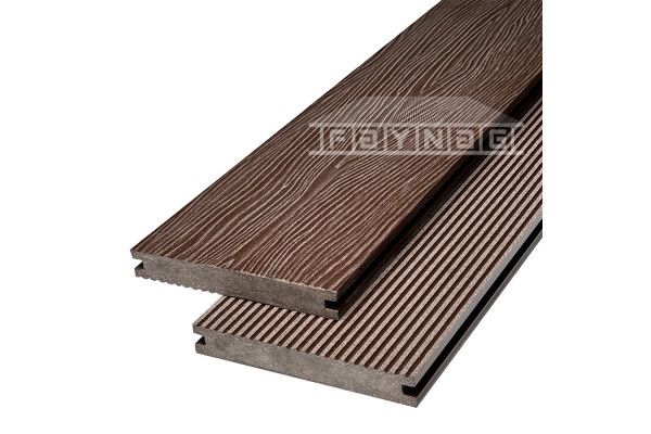 Террасная доска из ДПК Faynag, Massive, Шоколад купить в Сочи