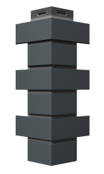 Угол Docke, Standard, Flemish (Флемиш) Тёмно-серый