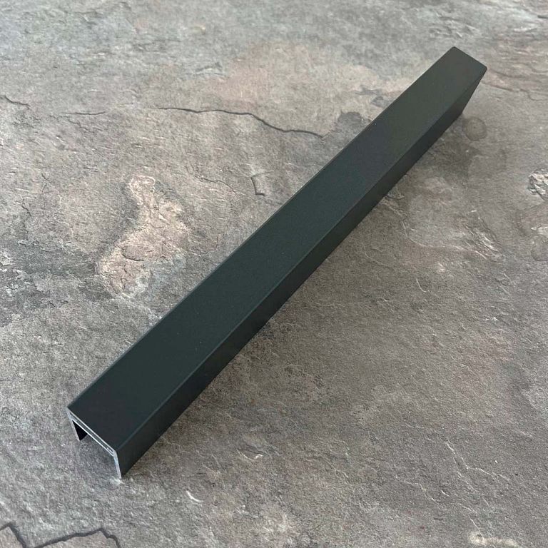 Алюминиевый П-профиль EasyDecking Черное дерево купить в Сочи