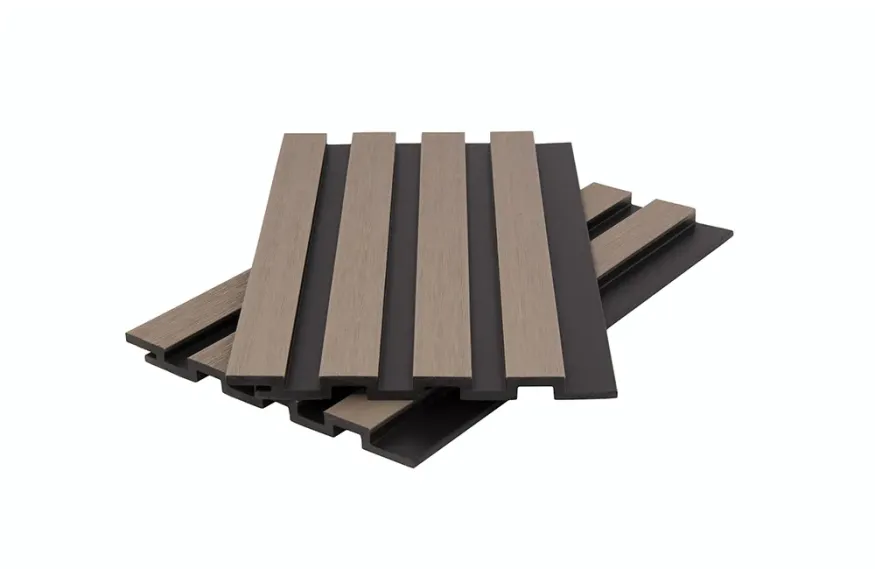 Стеновая панель брусковая из ДПК Polivan Group CO-EX MIX, Snow Mix купить в Сочи