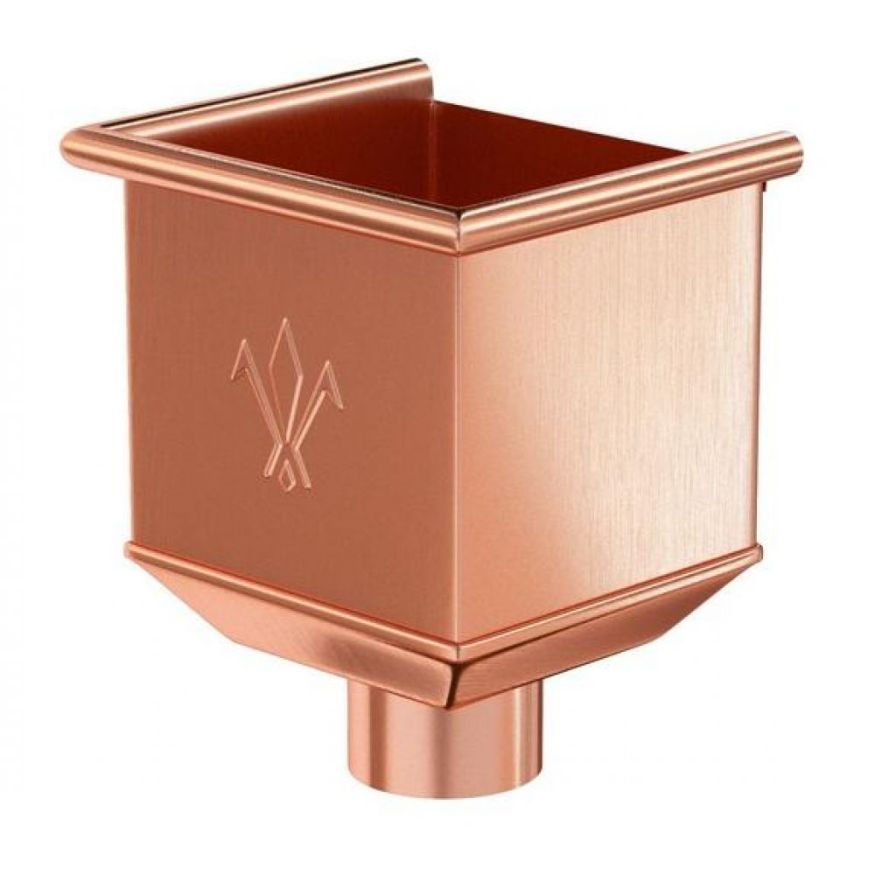 Водосборная воронка Aquasystem из меди 150/100 купить в Сочи