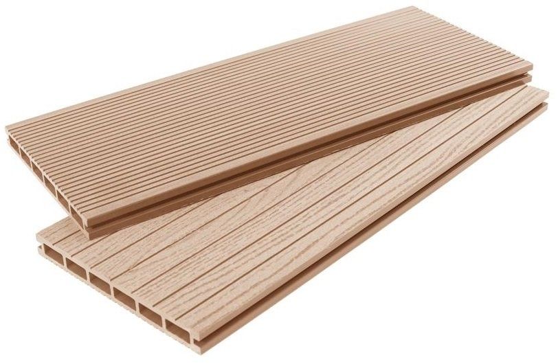 Террасная доска ДПК - ДеревоПласт - DP Standart+ цвет карамельный. купить в Сочи