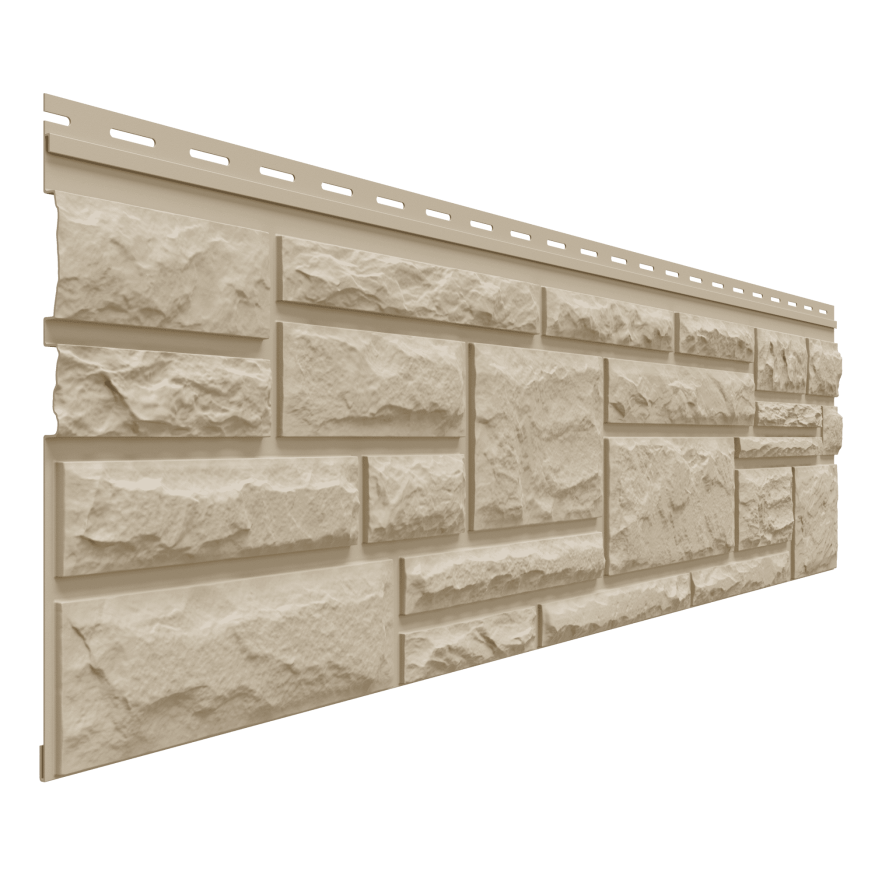 Фасадная панель Доломит, RockVin, Цвет Сандал купить в Сочи