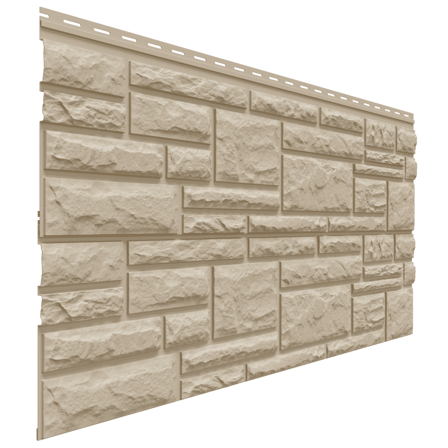 Фасадная панель Доломит, RockVin, Цвет Сандал купить в Сочи