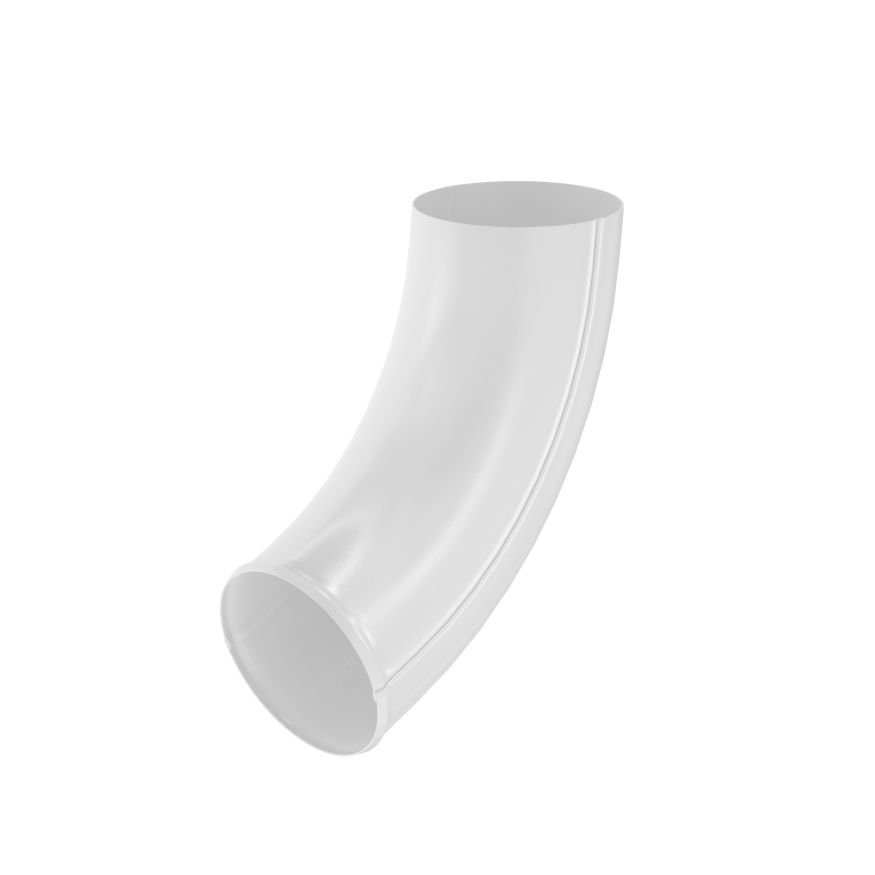 Отвод трубы Aquasystem, RAL 9003 Белый 150/100 купить в Сочи
