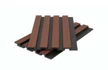 Стеновая панель брусковая из ДПК Polivan Group CO-EX MIX, Suar Mix