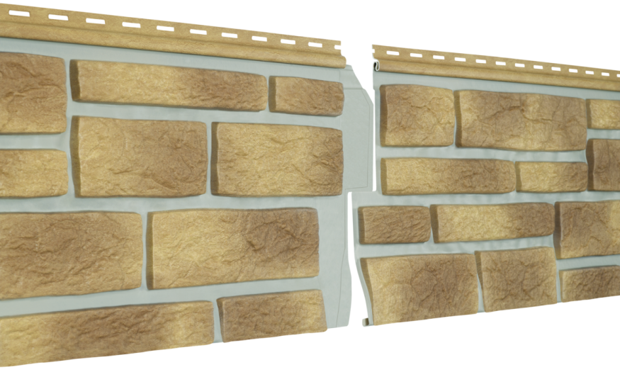 Фасадная панель Ю-пласт Стоун Хаус S-Lock Таганай, Дикий  купить в Сочи