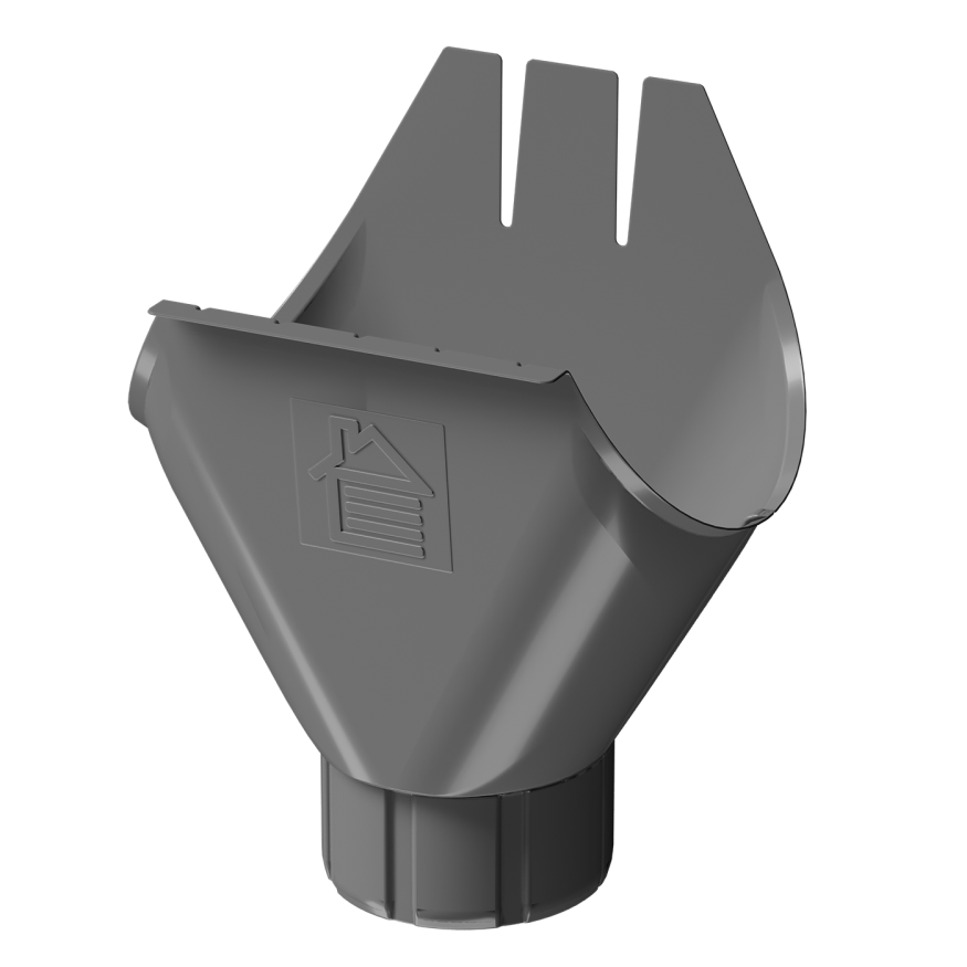 Водосточная воронка Docke Stal Premium, цвет графит купить в Сочи