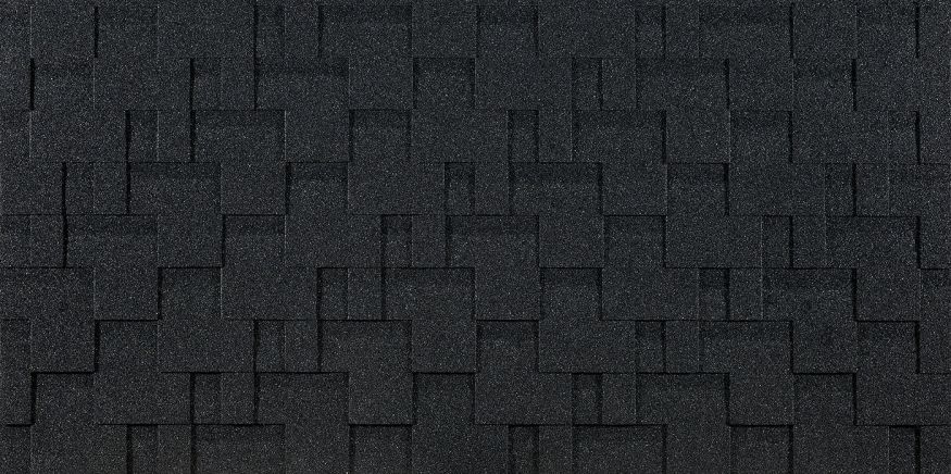 Гибкая черепица EURASIA Docke, Лабиринт, Серый купить в Сочи