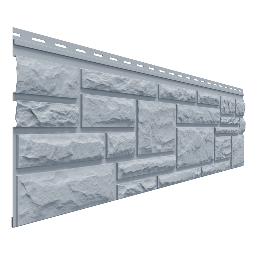 Фасадная панель Доломит, RockVin, Цвет серо-голубой. купить в Сочи