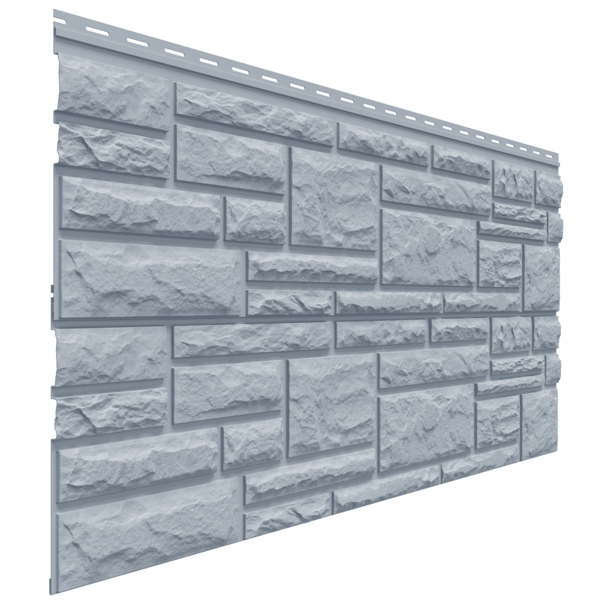 Фасадная панель Доломит, RockVin, Цвет серо-голубой. купить в Сочи