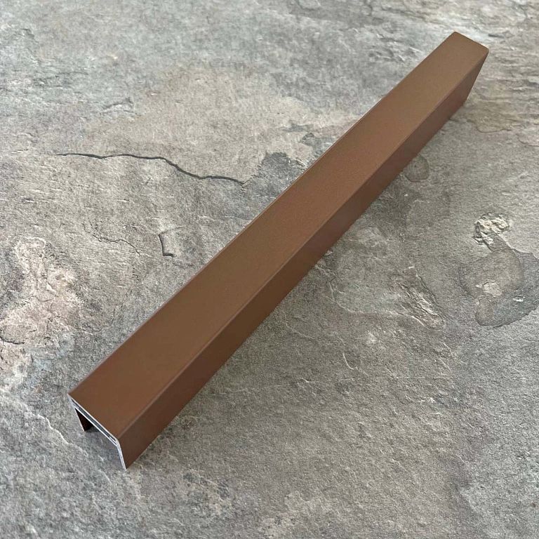 Алюминиевый П-профиль EasyDecking Коричневый купить в Сочи