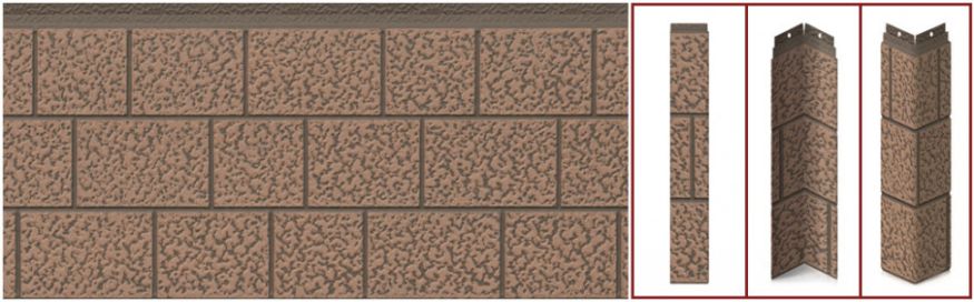Фасадные термопанели Стандарт S814-8 купить в Сочи