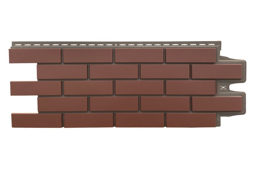 Фасадные панели Grand Line, Клинкерный кирпич Design Plus, Корица купить в Сочи