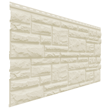 Фасадная панель Доломит, RockVin, Цвет слоновой кости.