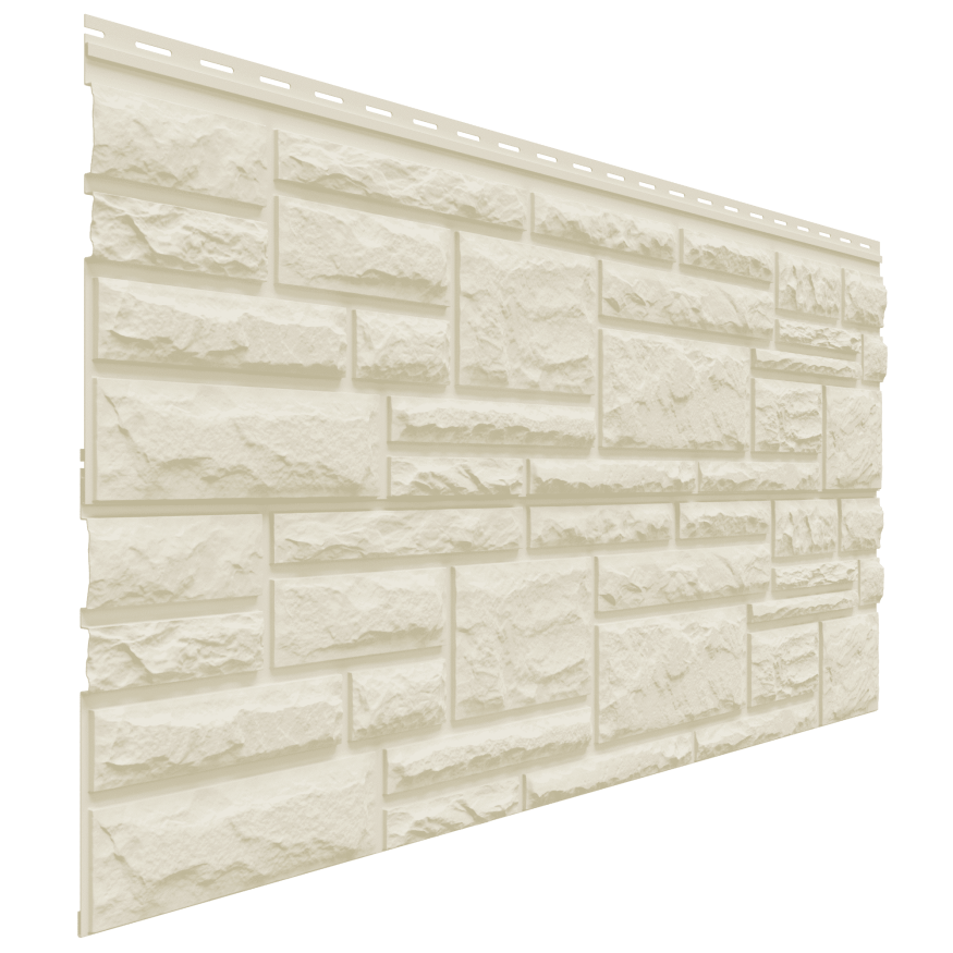 Фасадная панель Доломит, RockVin, Цвет слоновой кости. купить в Сочи