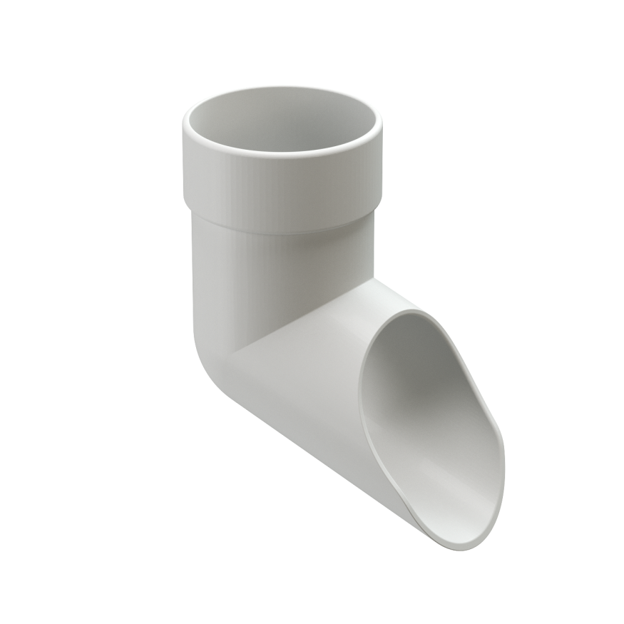 Наконечник водосточной трубы Docke Lux, Пломбир купить в Сочи