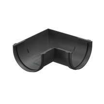 Угол желоба 90˚ Docke Premium, цвет графит