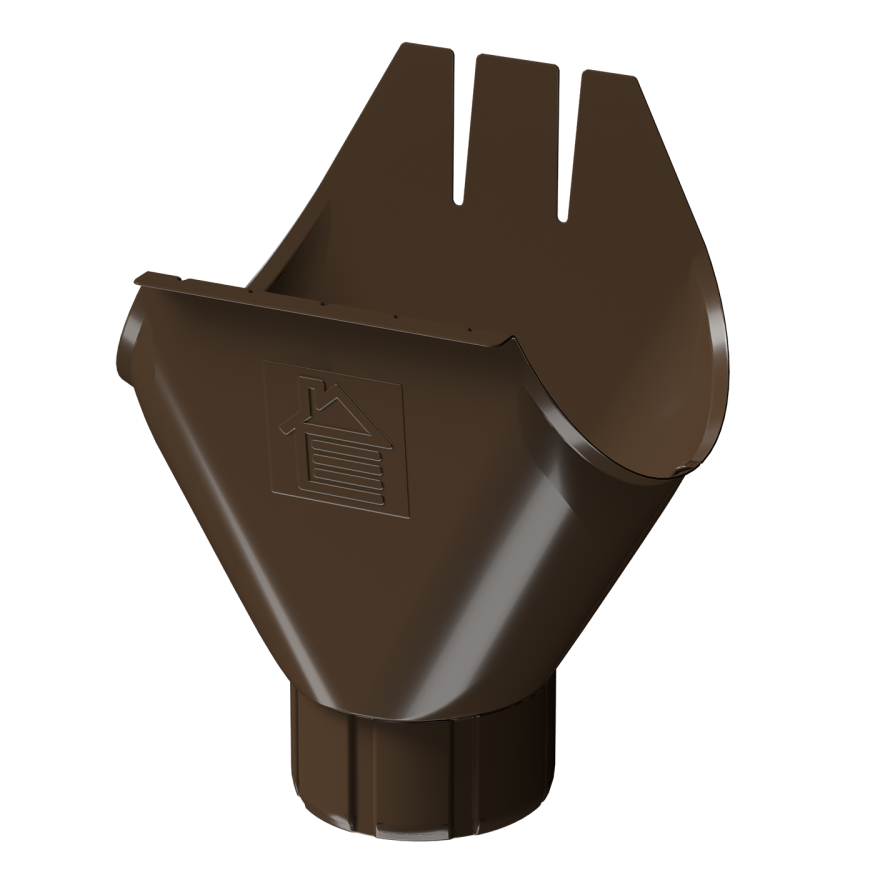 Водосточная воронка Docke Stal Premium, цвет Каштан купить в Сочи