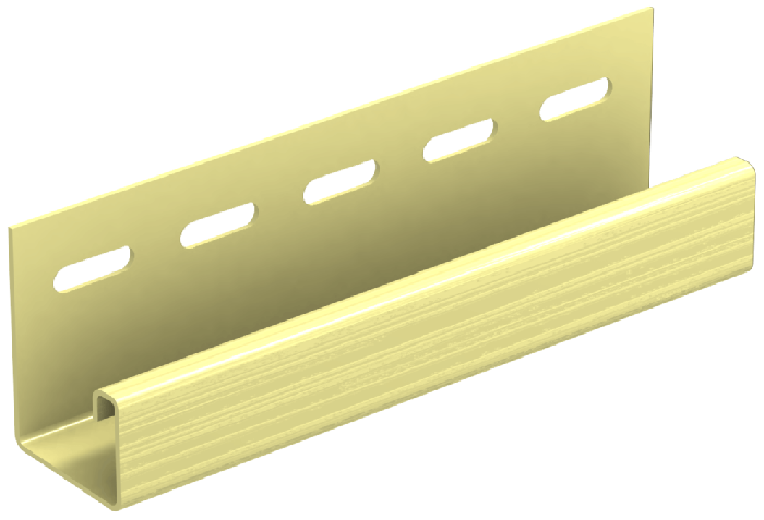 J-планка Ю-пласт, Классика, Кремовый оттенок купить в Сочи