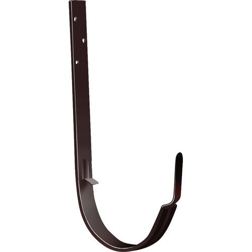 Металлический кронштейн для желоба Grand Line, цвет Шоколад купить в Сочи