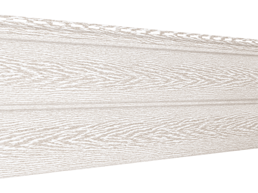 Виниловый сайдинг Ю-пласт Тимберблок Ясень, Беленый купить в Сочи