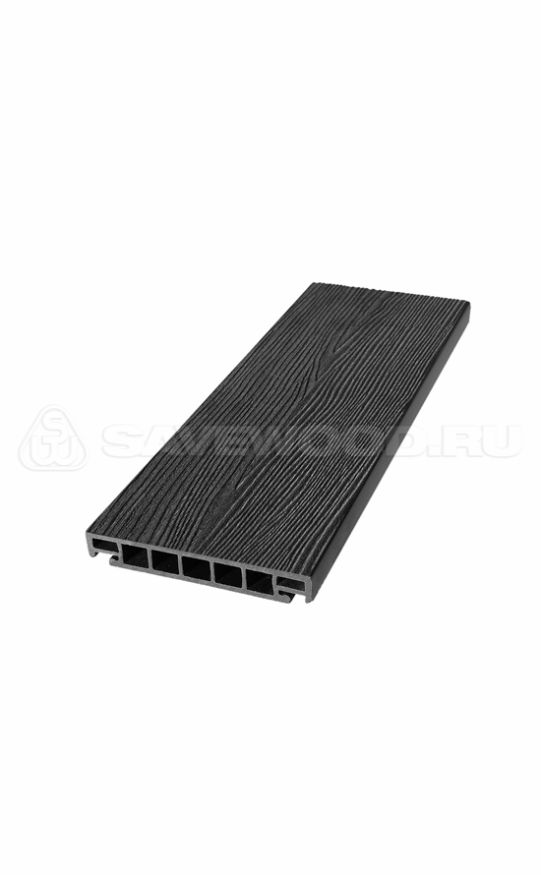 Террасная доска ДПК SaveWood, SW Salix (S) (R), Черный купить в Сочи