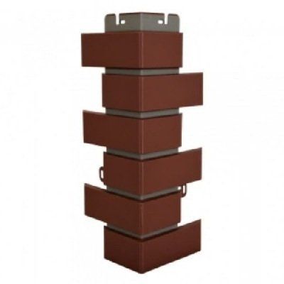 Наружный угол из клинкерного кирпича женого купить в Сочи