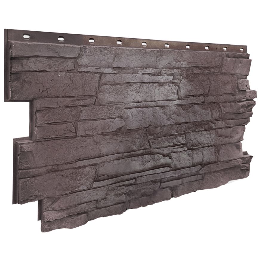 Фасадная панель FineBer Скала, Жёлто-коричневый купить в Сочи