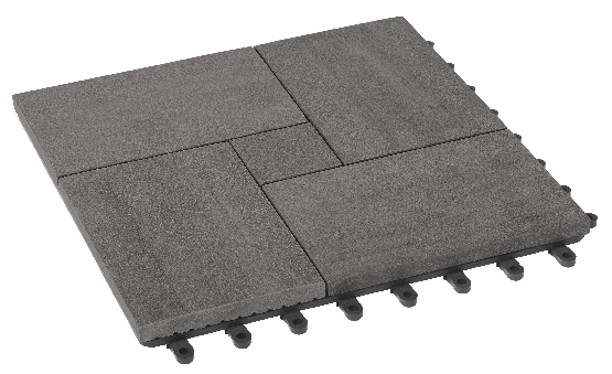 Модульный паркет ДПК GRINDERDECO Люкс 7 Цвет Серый базальт купить в Сочи