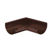 Угол желоба внутренний Aquasystem, PU MATT, RAL 8017 Коричневый 150/100