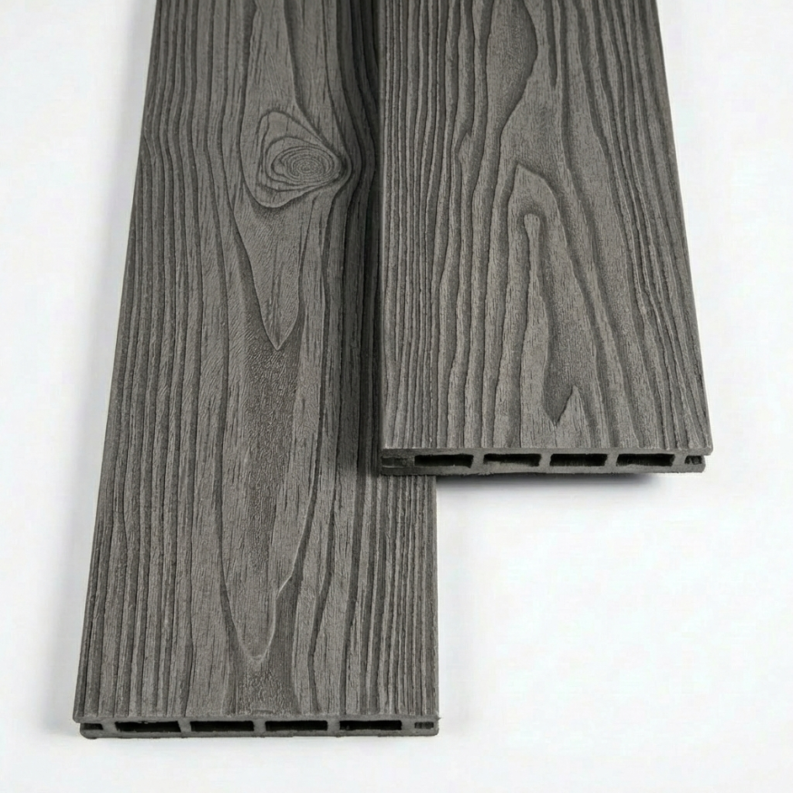 Террасная доска ДПК GardenParkett Табула, Серый купить в Сочи