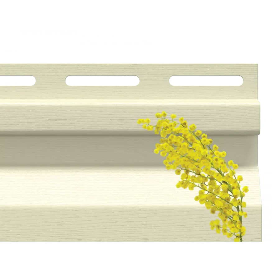 Виниловый сайдинг ТЕХНОНИКОЛЬ Корабельный брус, Мимоза купить в Сочи