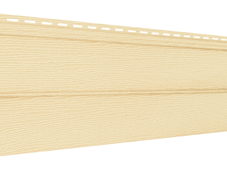 Виниловый сайдинг Ю-пласт, Блок Хаус, Кремовый оттенок. купить в Сочи