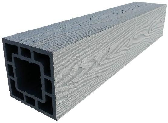 Столб опорный ДПК 3D GardenParkett 120х120мм, Серый купить в Сочи